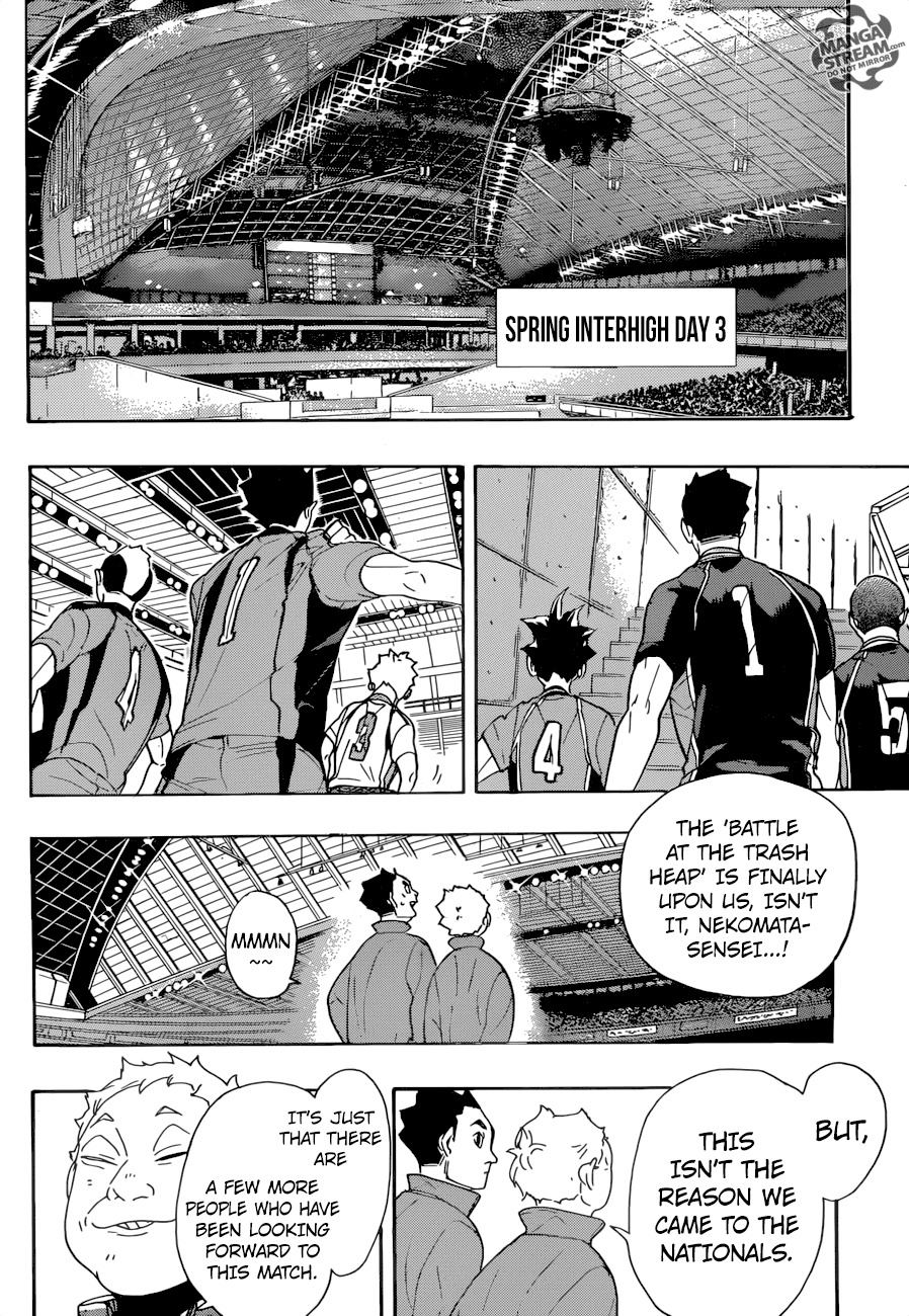 Haikyuu!!, Chapter 293 image 10